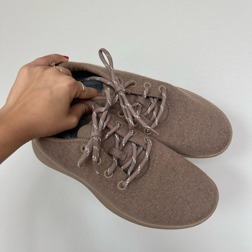 Men’s Tan Wool Allbird Runners